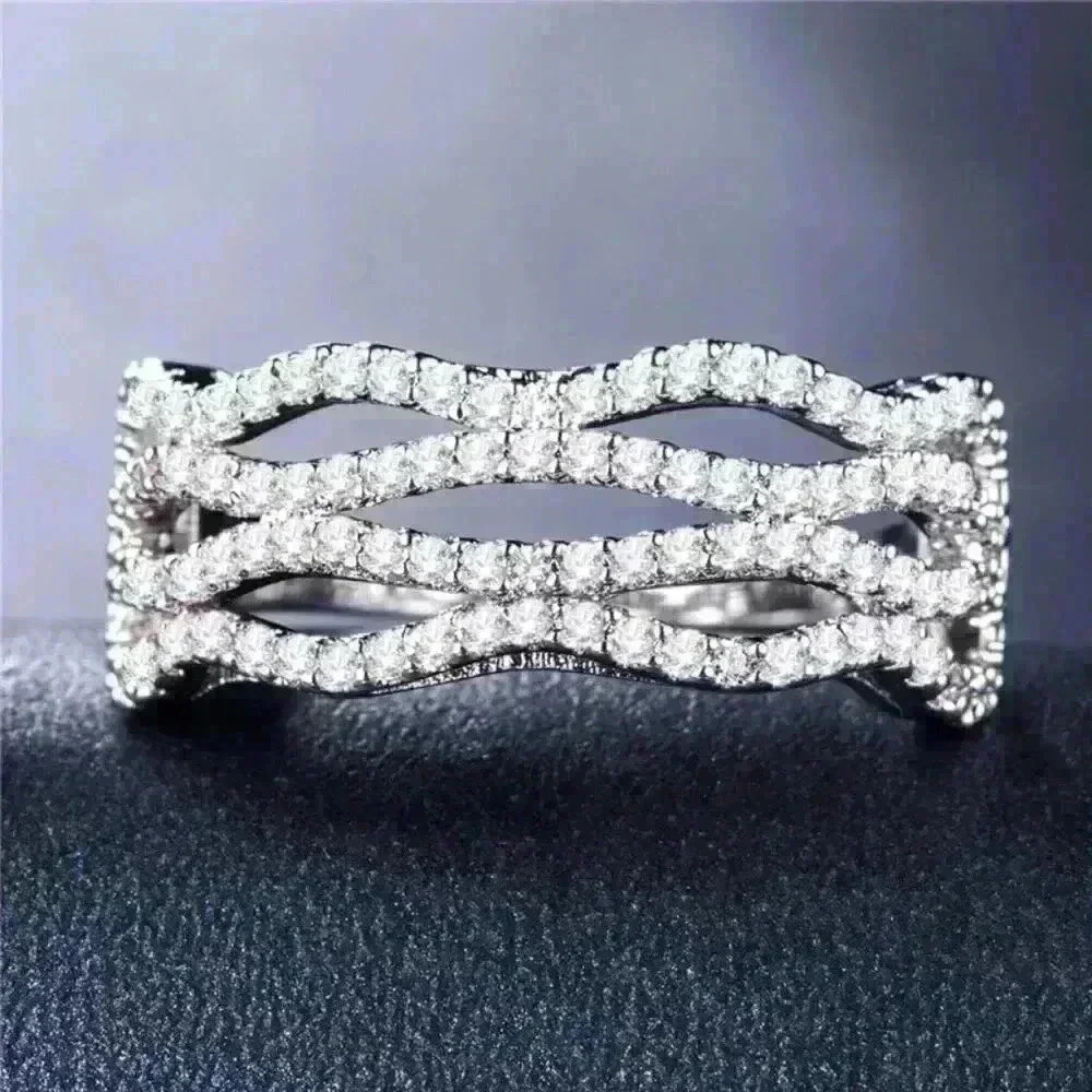 ✨925 Sterling Silver Plated Stylish Exquisite Jewelry Ring, GPMB1508